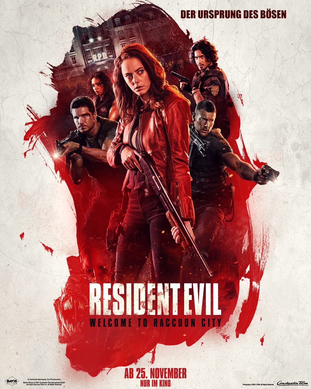 Resident Evil Welcome To Raccoon City Download Deutsch Poster zum Film Resident Evil: Welcome To Raccoon City - Bild 6 auf 22