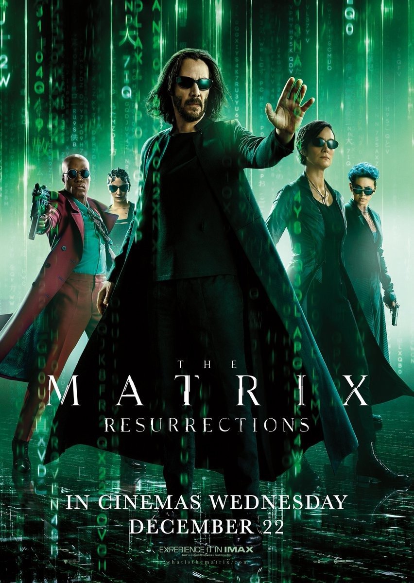 Poster Zum Film Matrix 4: Resurrections - Bild 35 Auf 50 - FILMSTARTS.de