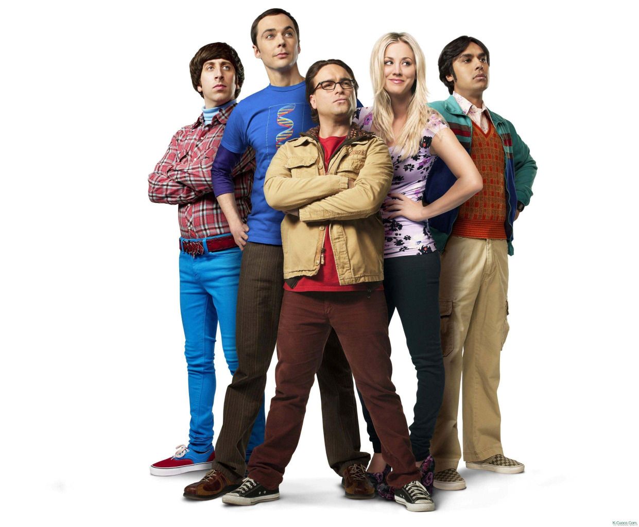 The Big Bang Theory: Bild Jim Parsons, Johnny Galecki, Kaley Cuoco ...