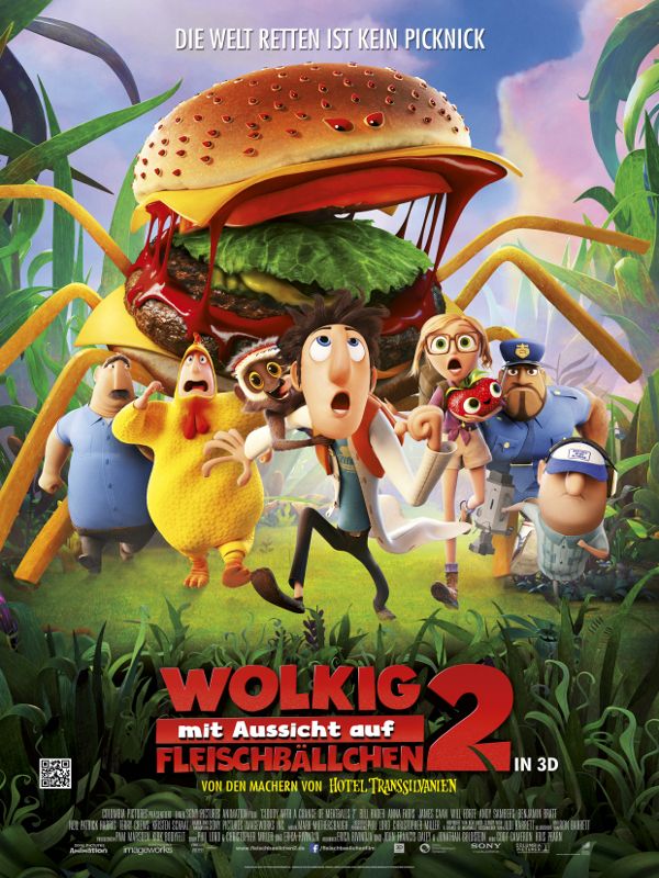 Poster zum Film Wolkig mit Aussicht auf Fleischbällchen 2 Bild 22 auf 28 FILMSTARTS.de