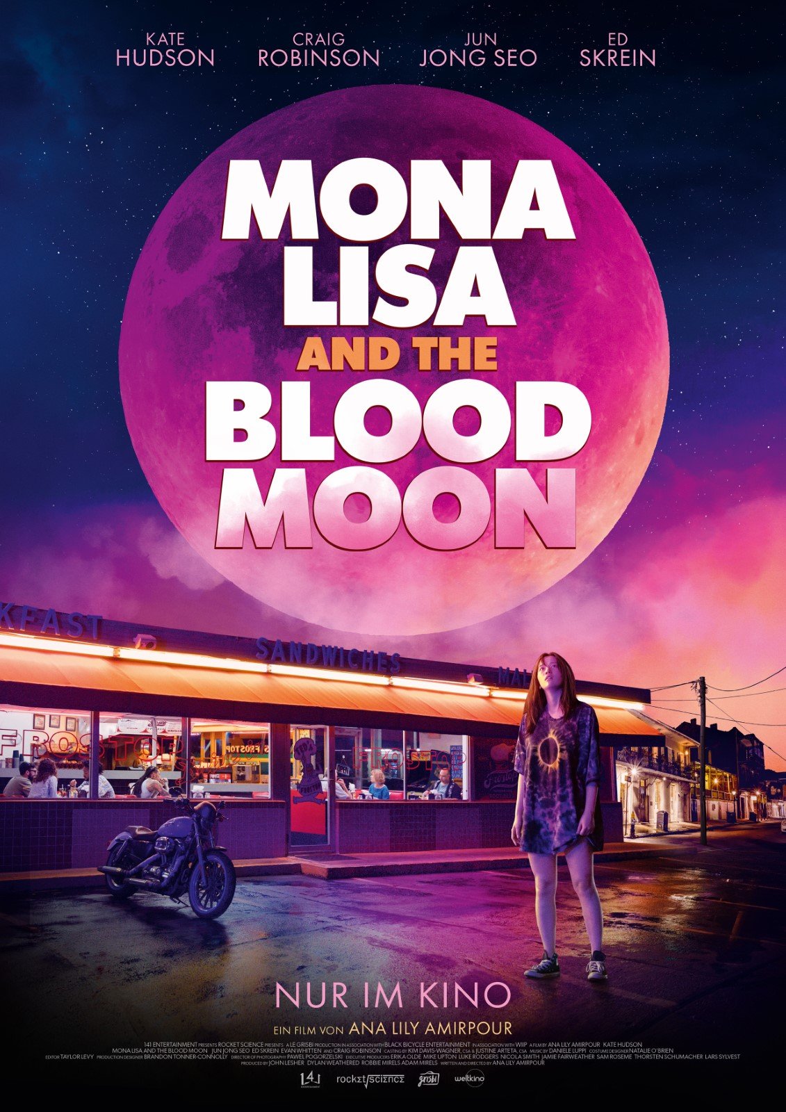 Poster Mona Lisa And The Blood Moon