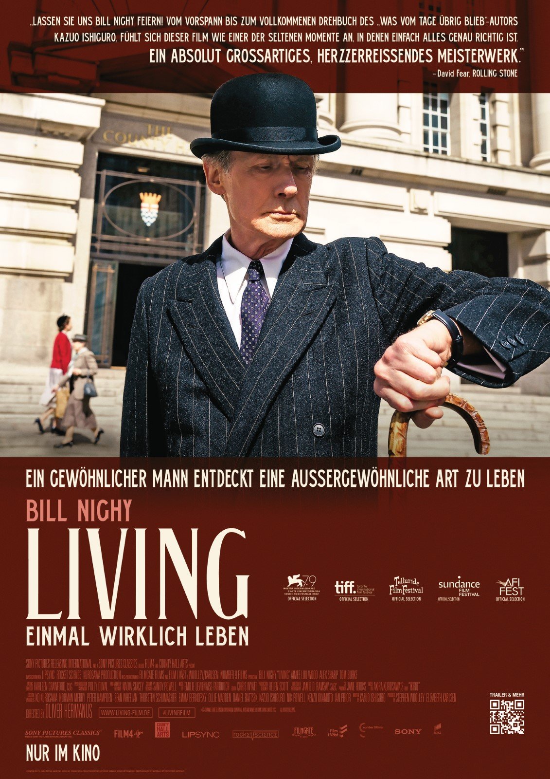 Poster Living - Einmal wirklich leben