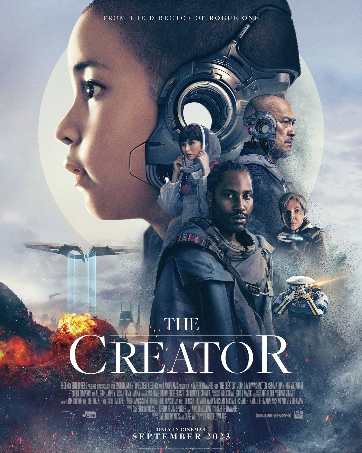 Poster zum Film The Creator Bild 3 auf 39 FILMSTARTS.de Poster zum Film The Creator Bild 3 auf 39 FILMSTARTS.de