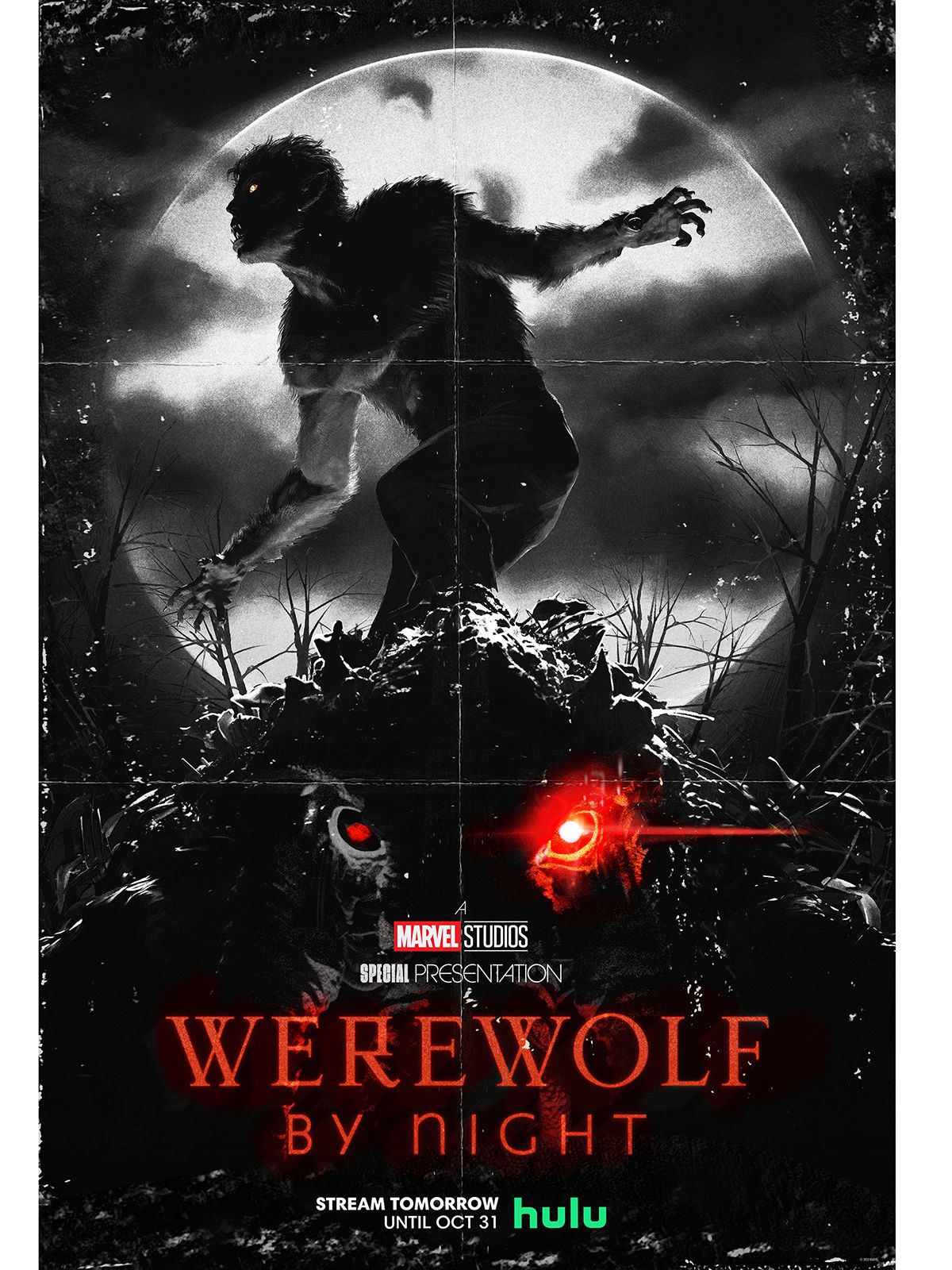 Marvel Studios' Special Presentation: Werewolf By Night Poster T