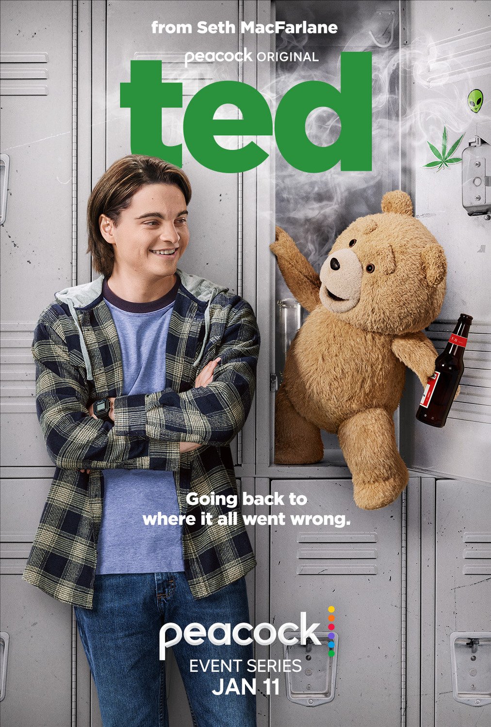 Wo läuft die Serie Ted?