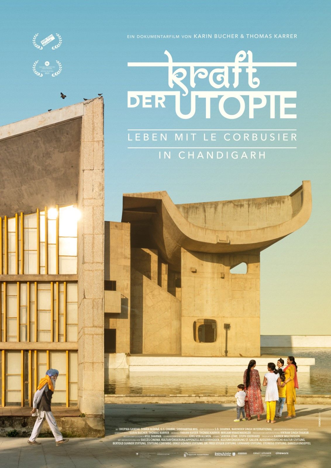 Utopie Kraft der Utopie - Leben mit Le Corbusier in Chandigarh: Bilder und ...