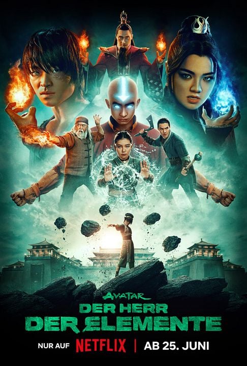 Avatar - Der Herr der Elemente : Kinoposter