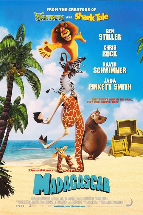 Madagascar : Kinoposter