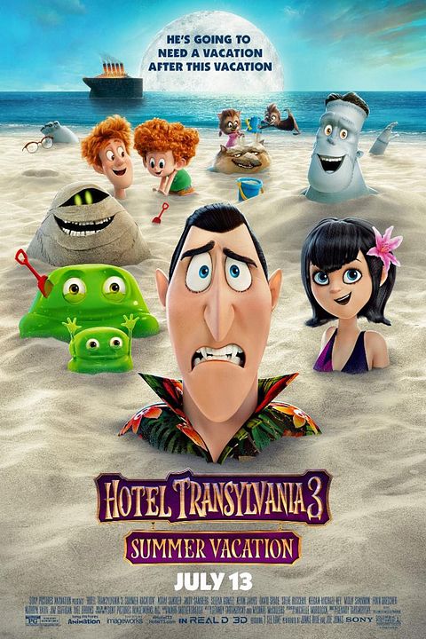 Hotel Transsilvanien 3 - Ein Monster Urlaub : Kinoposter