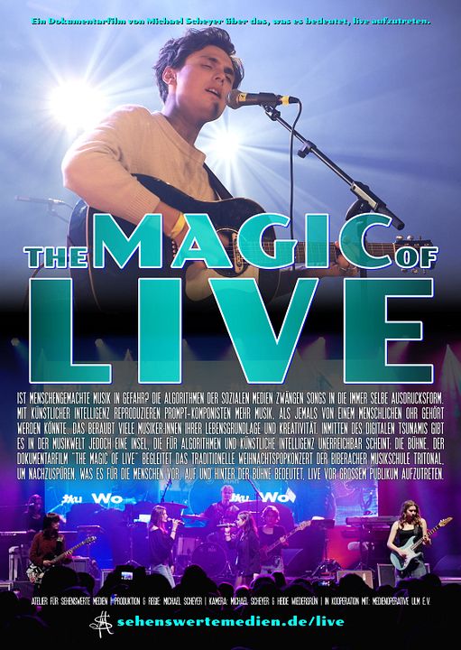 The Magic Of LIVE : Kinoposter