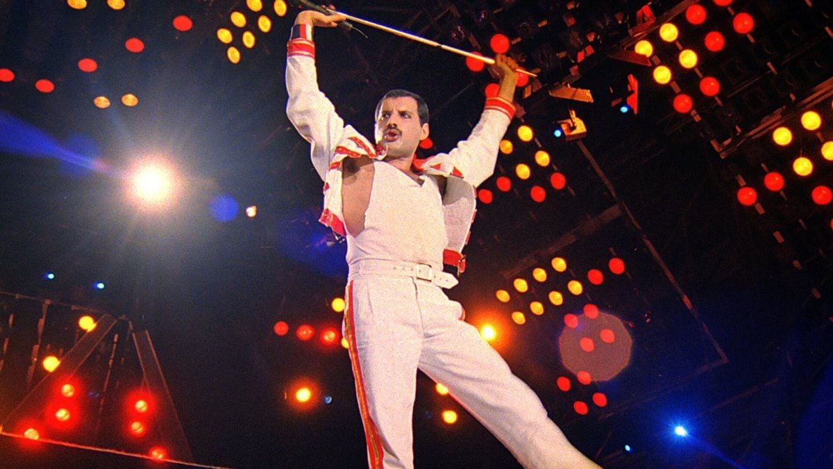 Queen Budapest : Bild Freddie Mercury, Queen