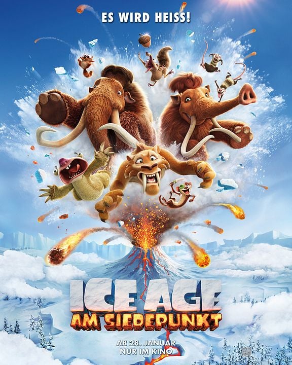 Ice Age 6: Am Siedepunkt : Kinoposter