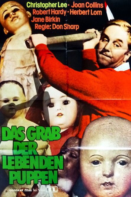 Das Grab der lebenden Puppen : Kinoposter