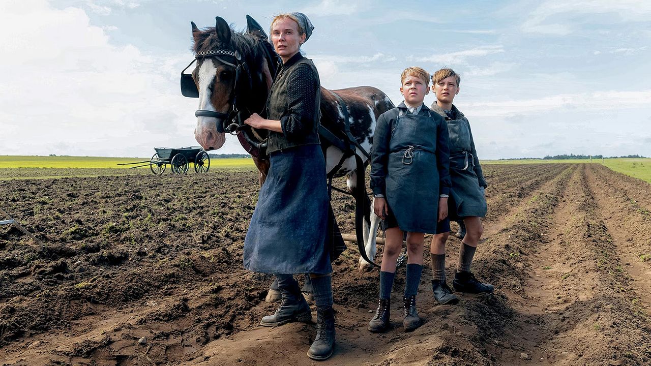 Amrum : Bild Kian Köppke, Jasper Billerbeck, Diane Kruger