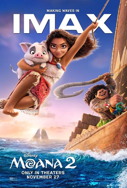 Vaiana 2 : Kinoposter