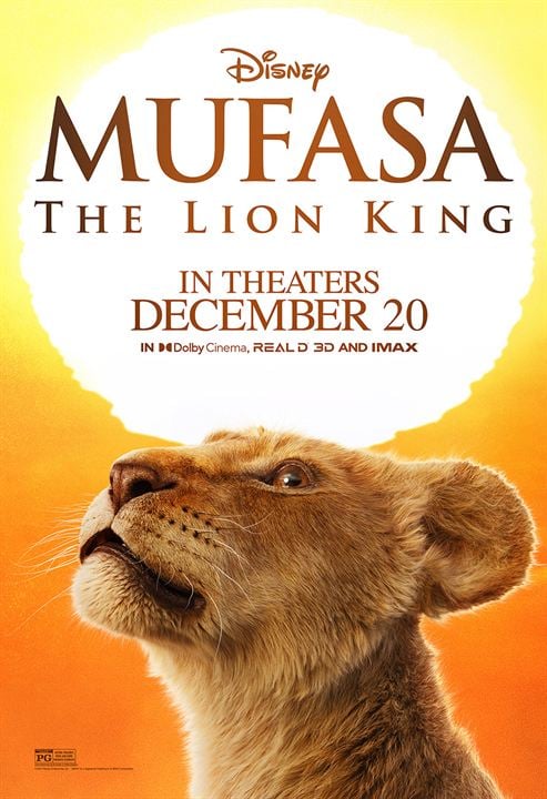 Mufasa: Der König der Löwen : Kinoposter