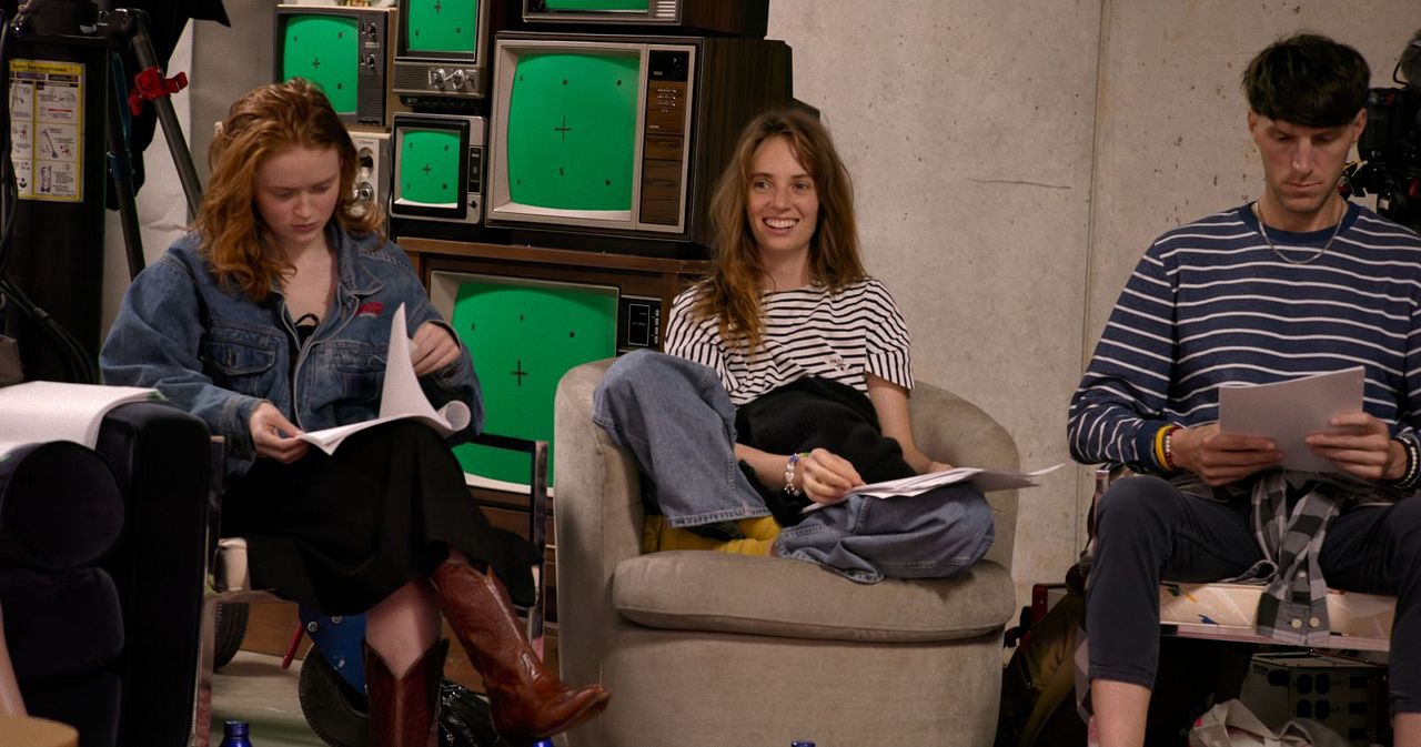 Ein letztes Abenteuer: Making Stranger Things 5 : Bild Sadie Sink, Maya Hawke, Alex Breaux