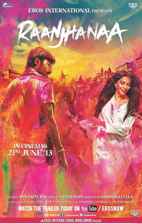 Raanjhanaa : Kinoposter