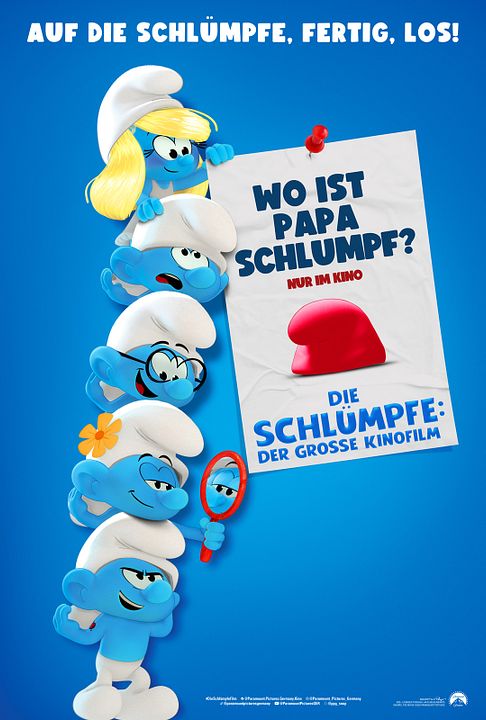 Die Schlümpfe: Der große Kinofilm  : Kinoposter