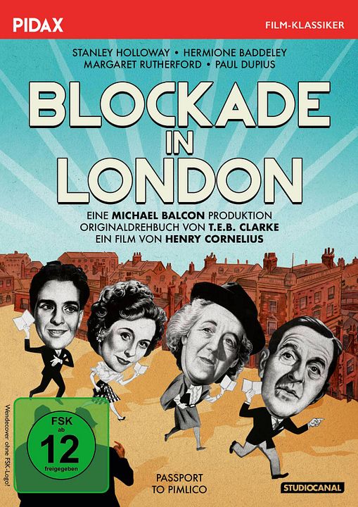 Blockade in London : Kinoposter