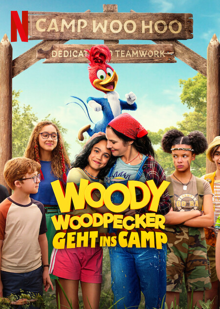 Woody Woodpecker geht ins Camp : Kinoposter