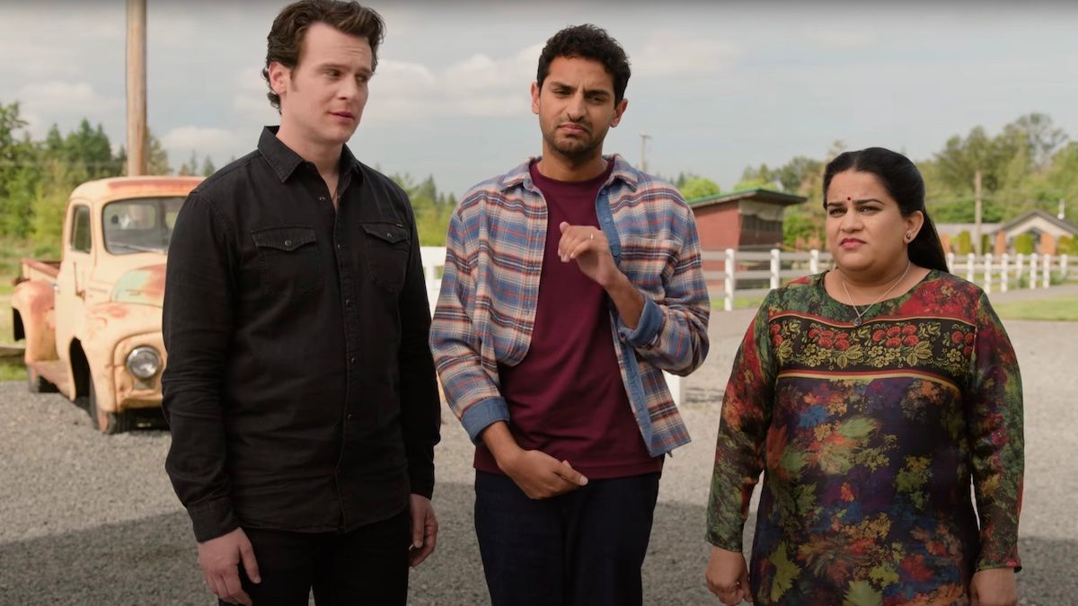 A Nice Indian Boy : Bild Jonathan Groff (II), Karan Soni