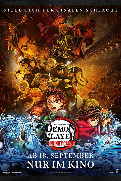 Demon Slayer: Kimetsu no Yaiba Infinity Castle - Teil 1 : Kinoposter