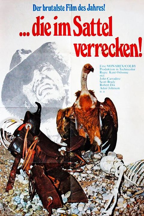 Die im Sattel verrecken : Kinoposter