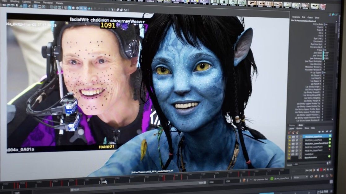 Fire And Water: Die Entstehung der Avatar Filme : Bild Sigourney Weaver