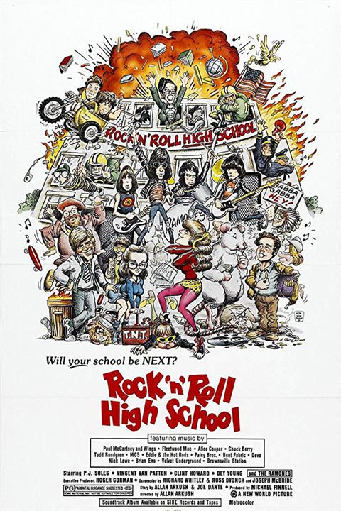 Rock'n'roll High School : Kinoposter