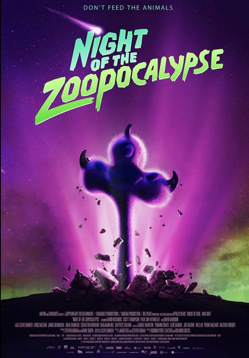 Zombies im Zoo : Kinoposter