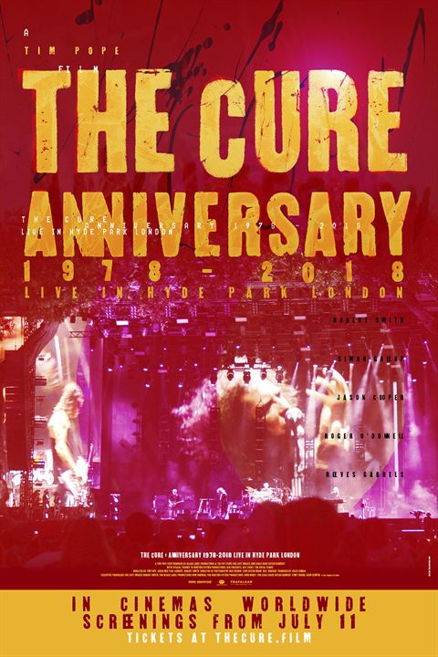 Ciné Music Festival : The Cure Live in Hyde Park - 2018 : Kinoposter