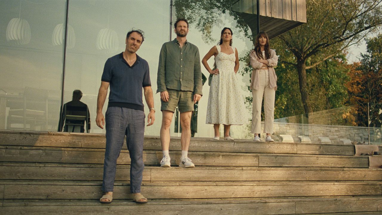 Splitsville : Bild Kyle Marvin, Dakota Johnson, Michael Angelo Covino, Adria Arjona