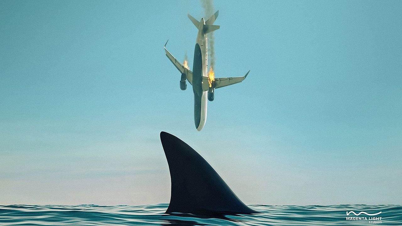 Deep Water: Umringt von Haien : Bild