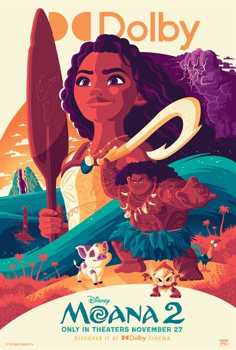 Vaiana 2 : Kinoposter