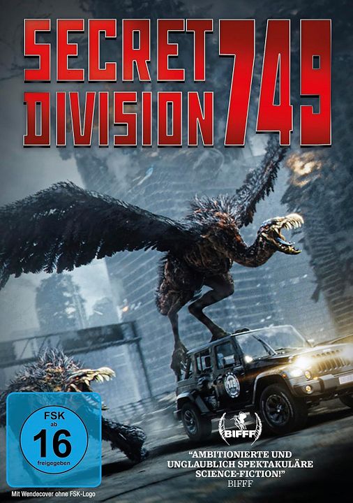 Secret Division 749 : Kinoposter