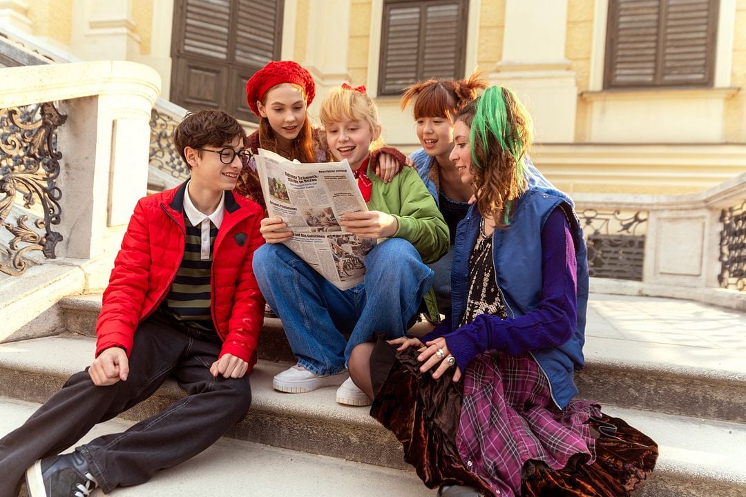 Bibi Blocksberg 2 - Die total verhexte Zeitreise : Bild Nala , Aithonas Avgoustakis, Carla Demmin, Philomena Amari, Fia-Marie Lin