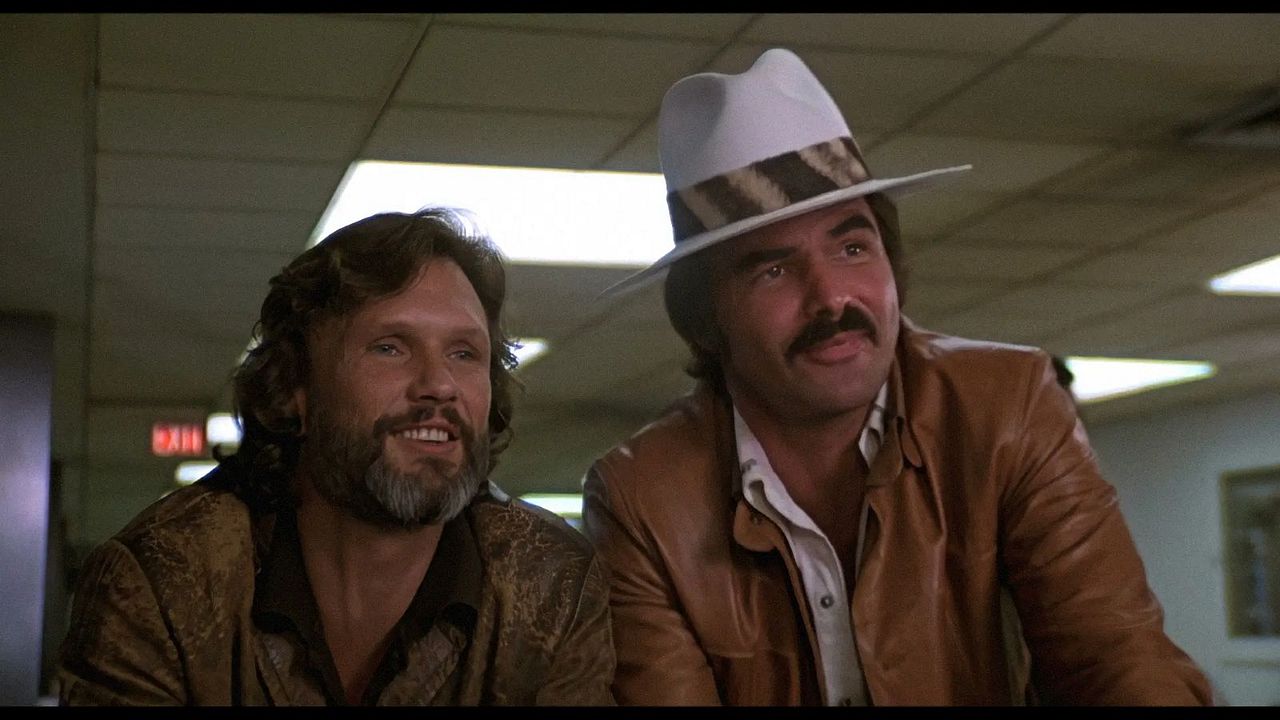 Zwei ausgebuffte Profis : Bild Kris Kristofferson, Burt Reynolds