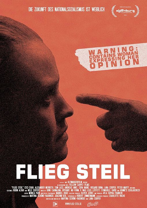 Flieg steil : Kinoposter