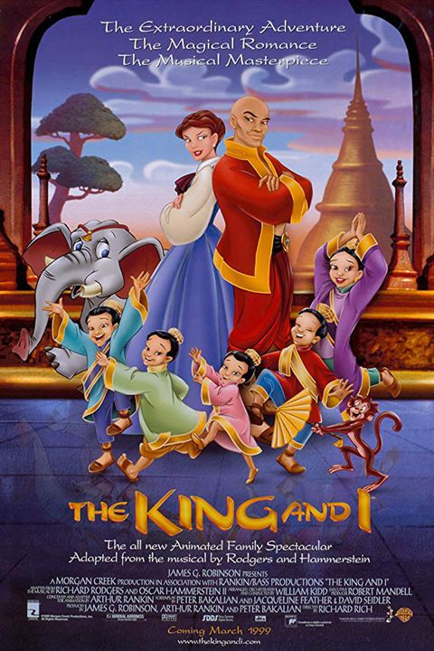 Der König und ich : Kinoposter