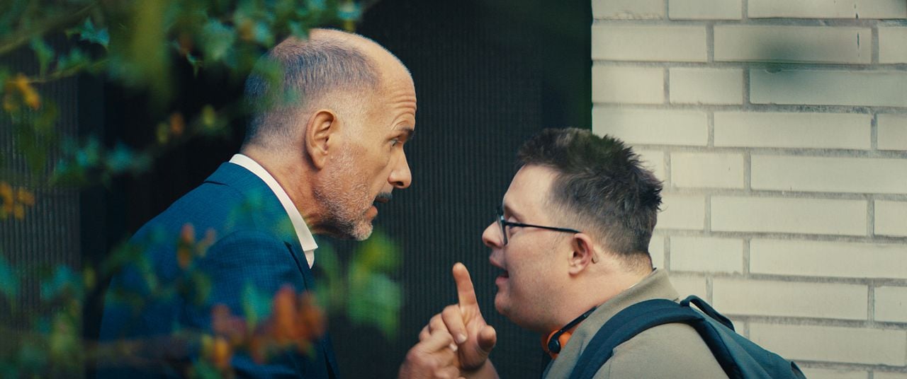 Ganzer Halber Bruder : Bild Christoph Maria Herbst, Nicolas Randel