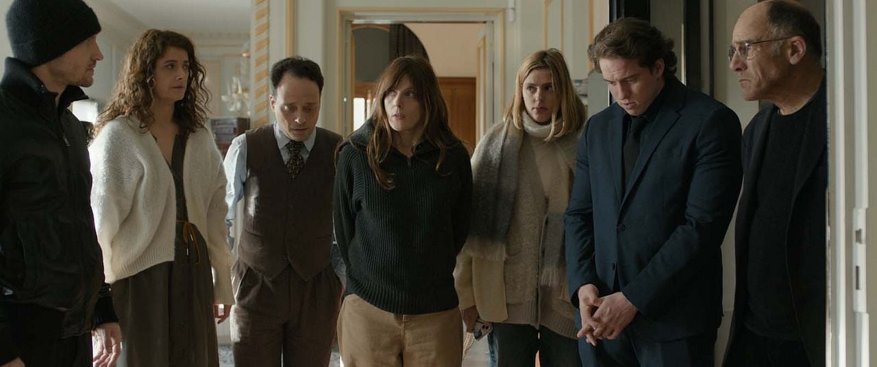Der Klang der Stradivari : Bild Emma Ravier, Daniel Garlitsky, Marie Vialle, Mathieu Spinosi, Frédéric Pierrot, Valérie Donzelli
