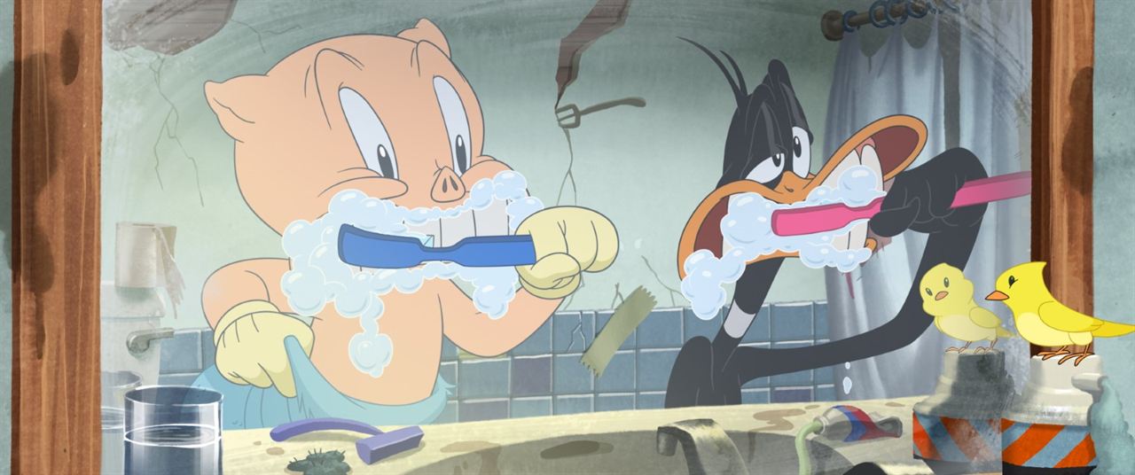 Ein klebriges Abenteuer: Daffy Duck und Schweinchen Dick retten den Planeten : Bild