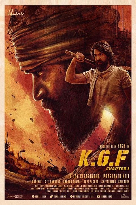 Poster zum Film KGF Chapter 1 - Bild 5 auf 6 - FILMSTARTS.de