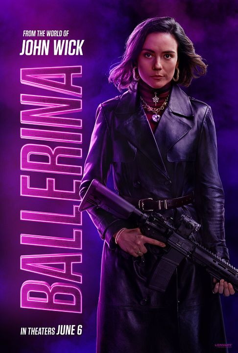 From The World Of John Wick: Ballerina : Kinoposter