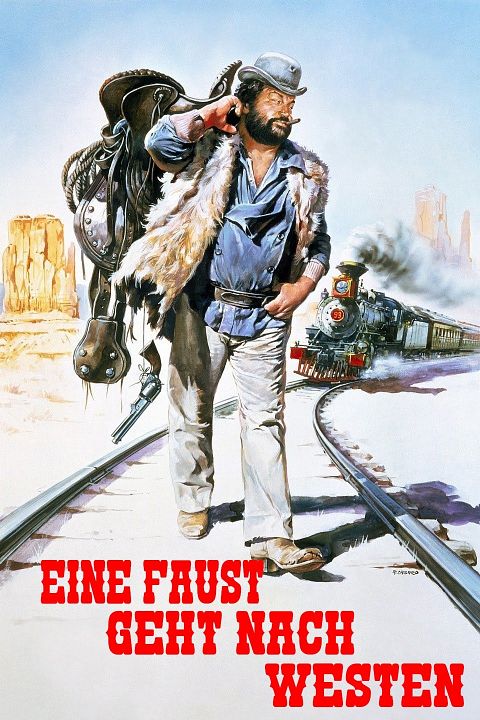 Eine Faust geht nach Westen : Kinoposter