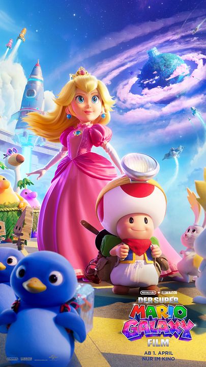 Der Super Mario Galaxy Film : Kinoposter