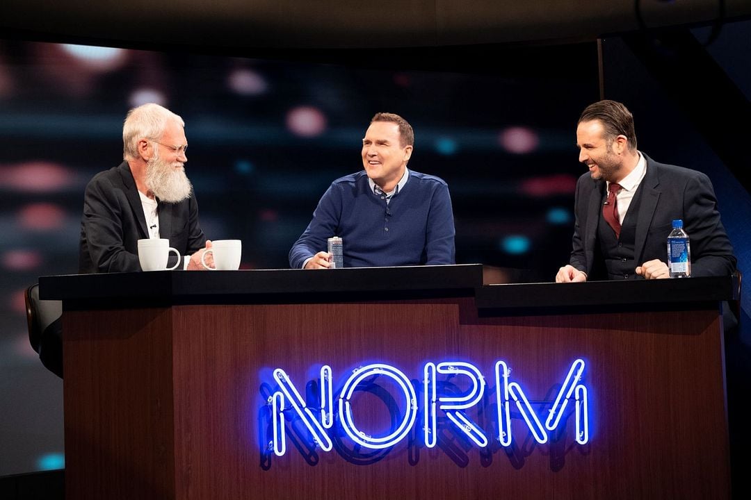 Norm: The Tale Of Norm MacDonald : Bild David Letterman, Norm MacDonald, Adam Eget
