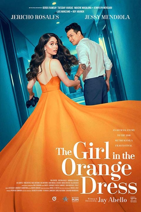 The Girl in the Orange Dress : Kinoposter