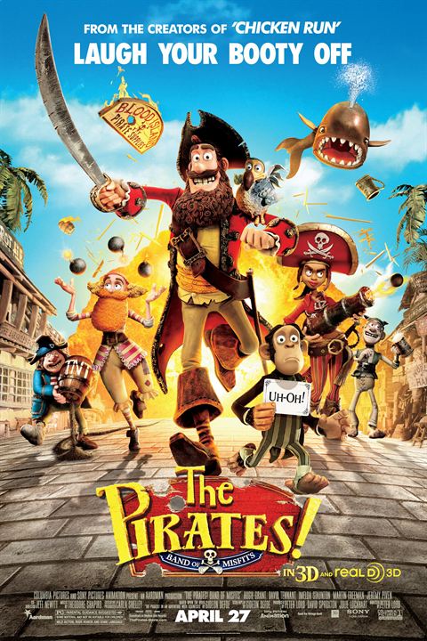 Die Piraten - Ein Haufen merkwürdiger Typen : Kinoposter